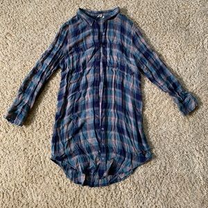 long sleeve flannel